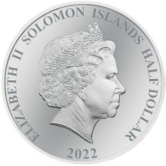 1/2 Dollar - Elizabeth II Spain