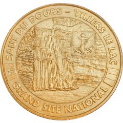 Jeton touristique - Monnaie de Paris - Saut du Doubs - Villers le lac