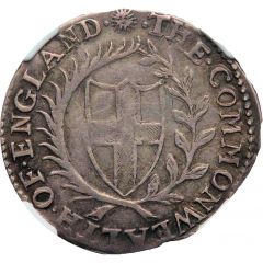6 Pence - Commonwealth of England Sun mintmark