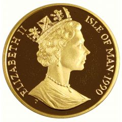 1 Crown - Elizabeth II New York Alley Cat, Gold