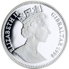 1 Crown - Elizabeth II Christopher Columbus, Silver Proof