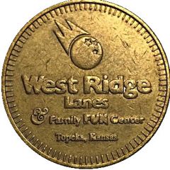 Token - West Ridge Lanes Topeka, Kansas