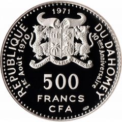 500 Francs Independence