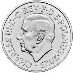 5 Pounds - Charles III King Arthur