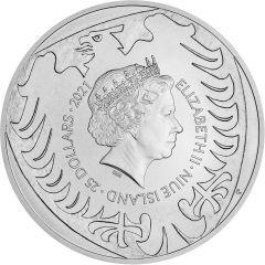 25 Dollars - Elizabeth II Czech Lion