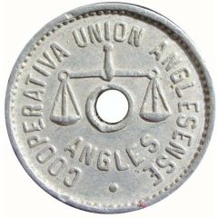 1 Peseta - Union Anglesense