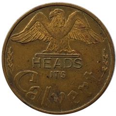 Token - Calvert Distillers Co. New York City, New York