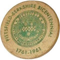 Pittsfield - Berkshire Bicentennial -Wooden Nickel