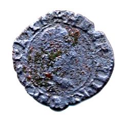Denier Tournois - Henri III Dauphiné, Type B