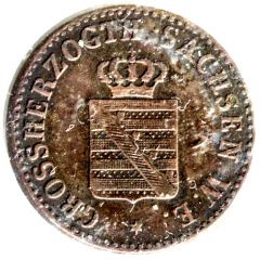 1/2 Silbergroschen - Charles Alexander