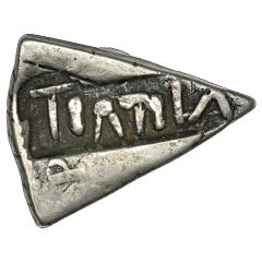 1 Shilling Countermark type III