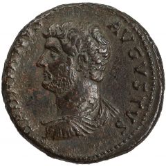 Dupondius or As - Hadrian CLEMENTIA AVG COS III P P S C, Clementia