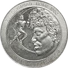 Token - Great Olympic Moments Wilma Rudolph