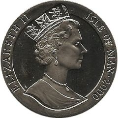 1 Crown - Elizabeth II Year of the Dragon