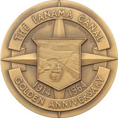 Medal - Panama Canal Golden Anniversary