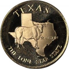 Medal - States of the Union Texas