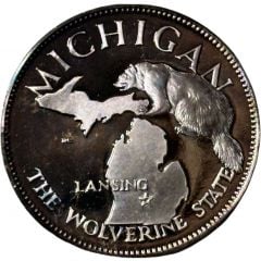 Medal - States of the Union Michigan