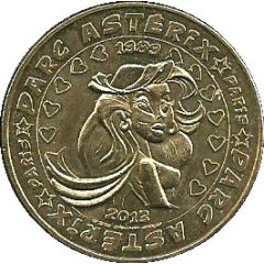 Monnaie de Paris Tourist Token - Parc Astérix 1989-2013 - Falbala