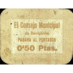 0.50 Pesetas Benigánim
