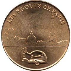Monnaie de Paris Tourist Token - Les Egouts de Paris