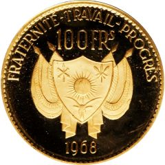 100 Francs Diori Hamani