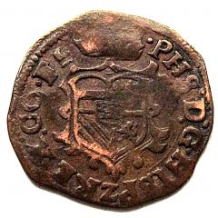 1 Duit `Statenduit`- Philip II / Flanders Revolt
