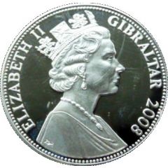 5 Pounds - Elizabeth II Battle of Trafalgar