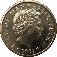 1 Pound - Elizabeth II 4th portrait