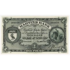 1 Pound Martins Bank