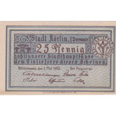 25 Pfennig Körlin
