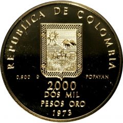 2000 Pesos Guillermo Valencia