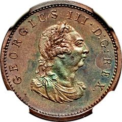 1 Farthing - George III Type '.D:G.REX.'