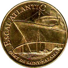 Monnaie de Paris Tourist Token - Port de Saint-Nazaire Escal`Atlantic