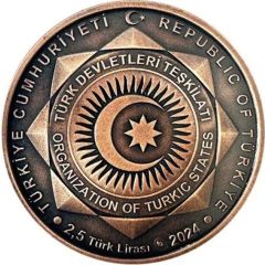 2.5 Lira Organization of Turkic States