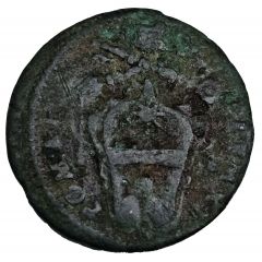 1 Quattrino - Clement XI St. Paul Standing