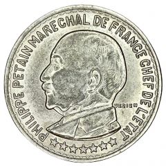 Reproduction - 10 francs Pétain essai de Vézien