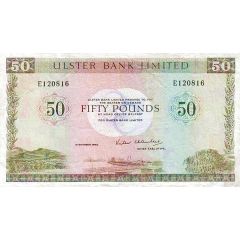 50 Pounds Ulster Bank