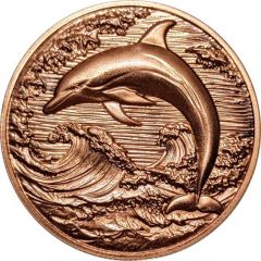 Medal - High Relief Dolphin 2025