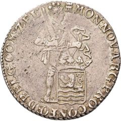 1 Silver Ducat Brockage error