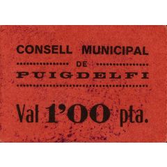 1 Peseta Puigdelfí