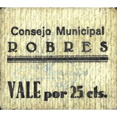25 Céntimos Robres
