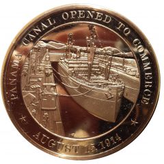 Medal - Panama Canal Opening