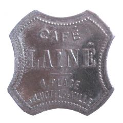 15 Centimes - Café Lainé St Etienne 42 avec grènetis