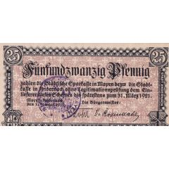 25 Pfennig Mayen and Andernach