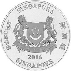 2 Dollars Year of the Monkey