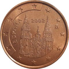 1 Euro Cent 1st type