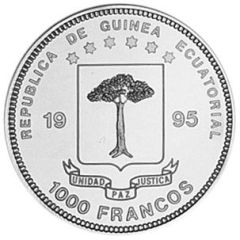 1000 Francos CFA United Nations, pattern