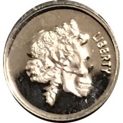 1 Gram Silver Skull Queen