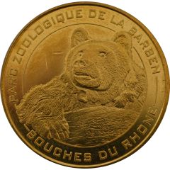 Tourist token - Monnaie de Paris - La Barben - Parc Zoologique l`ours