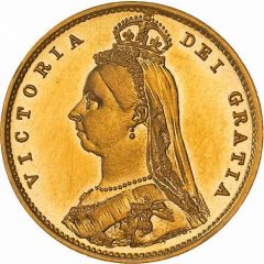 1/2 Sovereign - Victoria